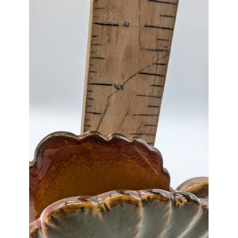 Vintage Thanksgiving Turkey Ceramic Napkin Holder Harvest Fall‎ Farmhouse Rustic
